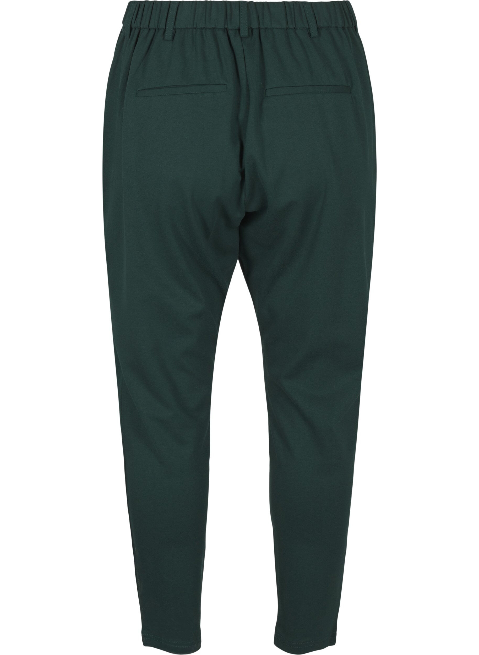 ZizziCropped Maddison-housut, Vihre&auml;, Packshot image number 1