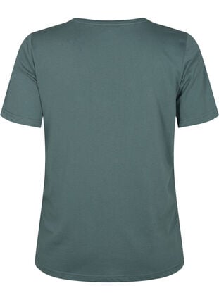 FLASH - T-paita v-pääntiellä, Balsam Green, Packshot image number 1