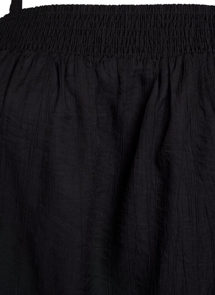 Viskoositoppi, jossa on kapeat olkaimet, Musta, Packshot image number 2