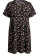 Lyhythihainen mekko V-p&auml;&auml;ntiell&auml;, Musta, Packshot image number 0