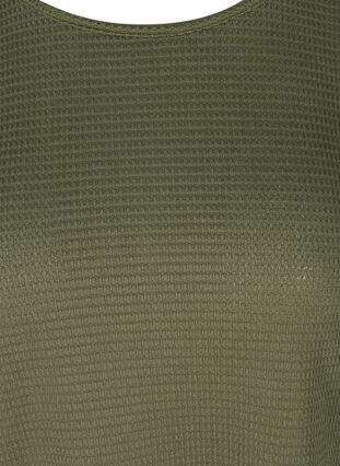Pitkähihainen pusero pyöreällä pääntiellä , Deep Lichen Green, Packshot image number 2