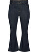 Ellen korkeavy&ouml;t&auml;r&ouml;iset bootcut-farkut, Sininen, Packshot image number 0