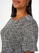 Nappiyksityiskohdilla varustettu kudottu pusero, Vanilja, Model image number 3