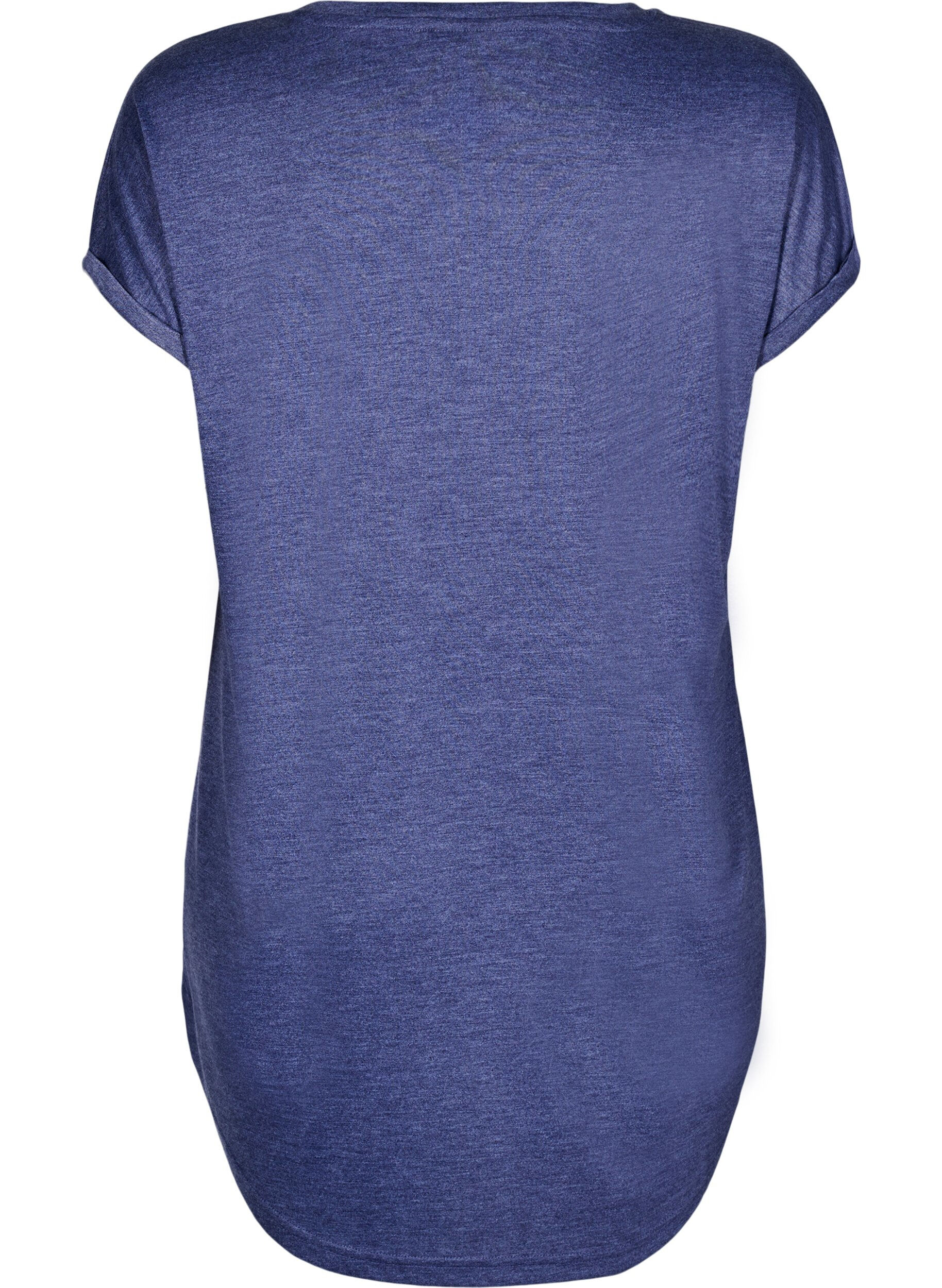 Zizzi Lyhythihainen y&ouml;paita tekstipainatuksella, , Packshot image number 1