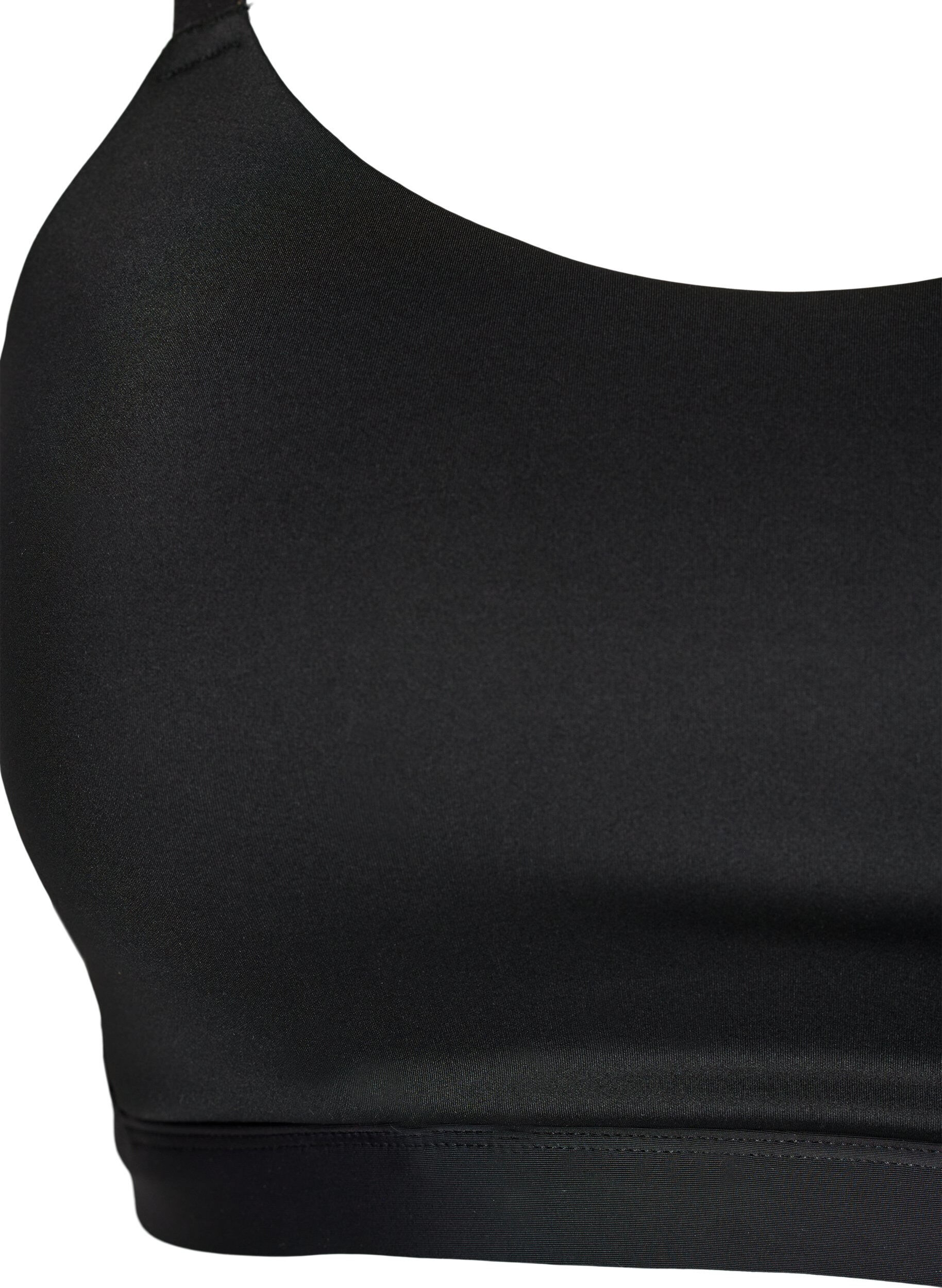 ZizziKevyesti topatut urheilurintaliivit, Musta, Packshot image number 2