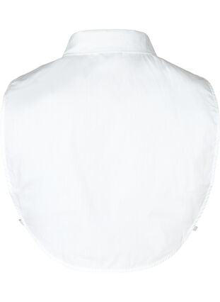 Väljä ja yksivärinen paitakaulus helmillä, Bright White, Packshot image number 1