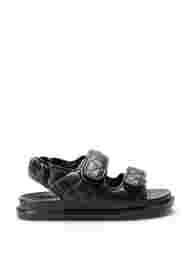 Wide fit -sandaalit, Black