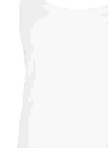 Puuvillarintaliivit pyöreällä pääntiellä, B. White/Upper Font, Packshot image number 2