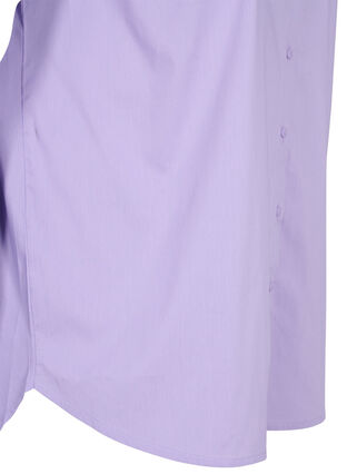 Pitkähihainen paita korkeilla manseteilla, Lavender, Packshot image number 3