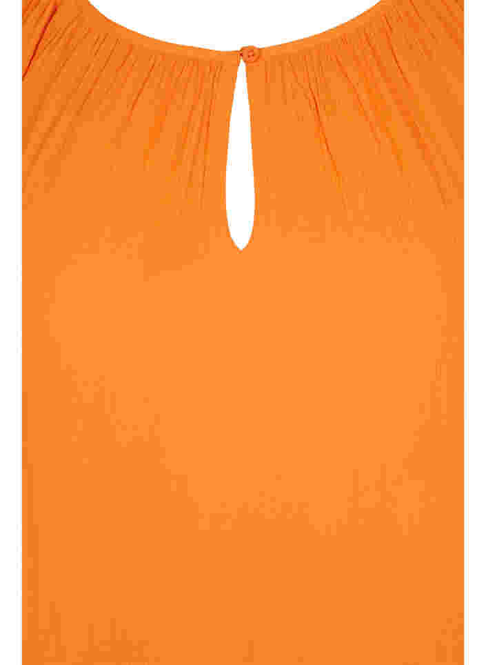 Viskoositunika 3/4-hihoilla, Orange Peel, Packshot image number 2