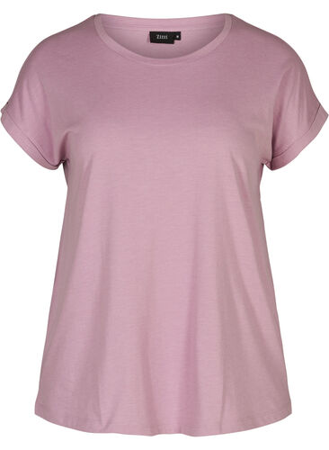T-paita puuvillasekoitteesta, Lavender Mist Mel., Packshot image number 0