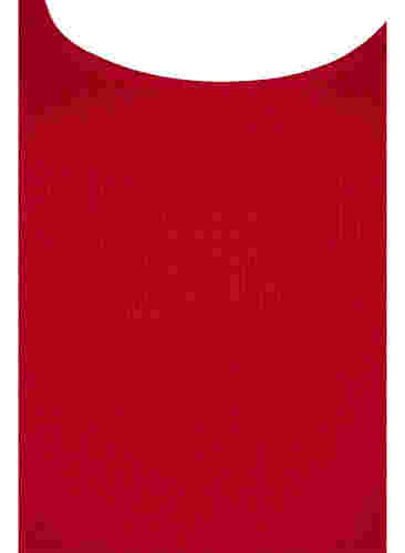 2 kpl pakkaus ribattuja toppeja, Tango Red/Black, Packshot image number 2