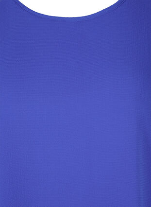 Pusero lyhyillä hihoilla ja pyöreällä pääntiellä, Dazzling Blue, Packshot image number 2