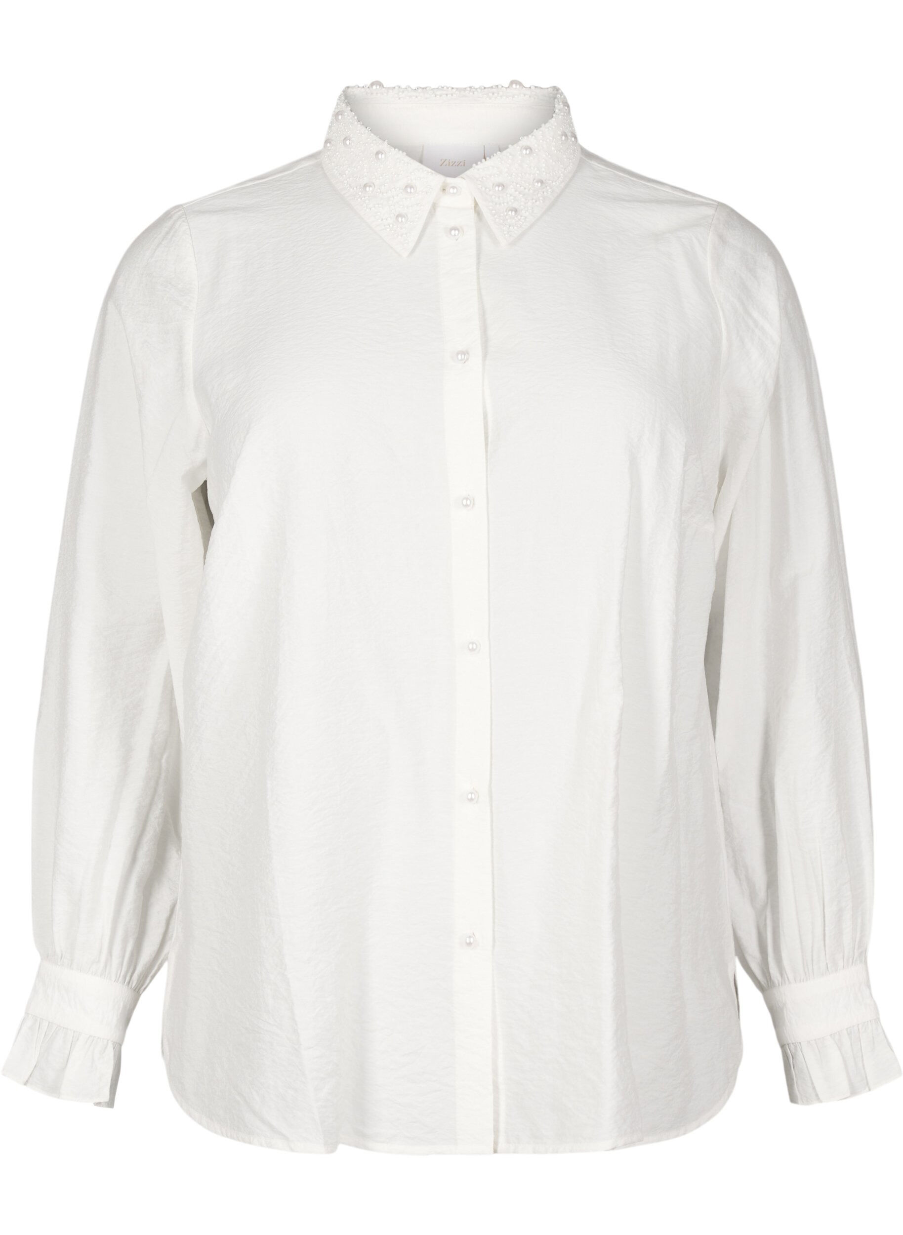 Zizzi Paita helmill&auml;, Snow White, Packshot image number 0