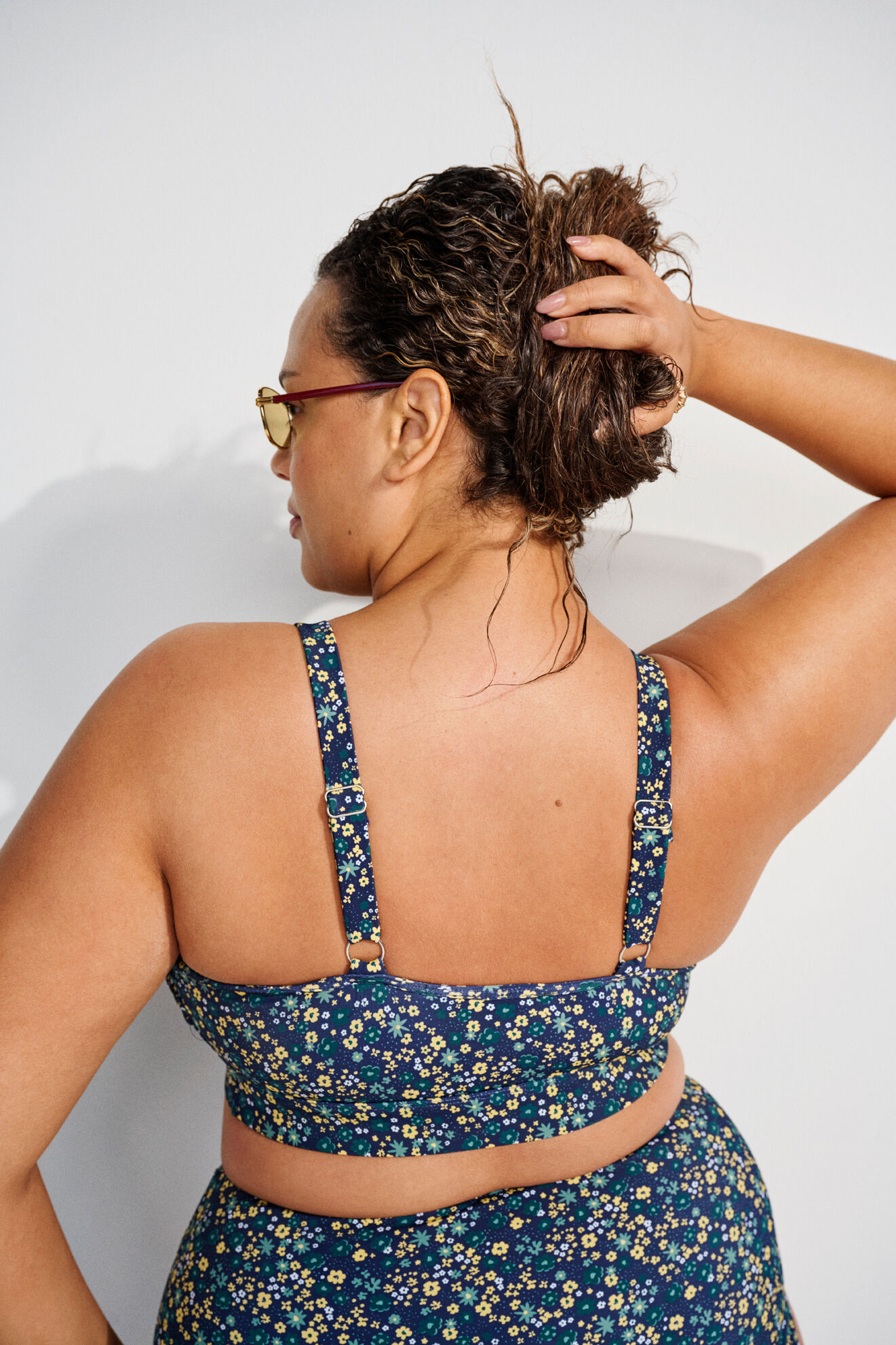 Zizzi Kukkainen bikinit, , Model