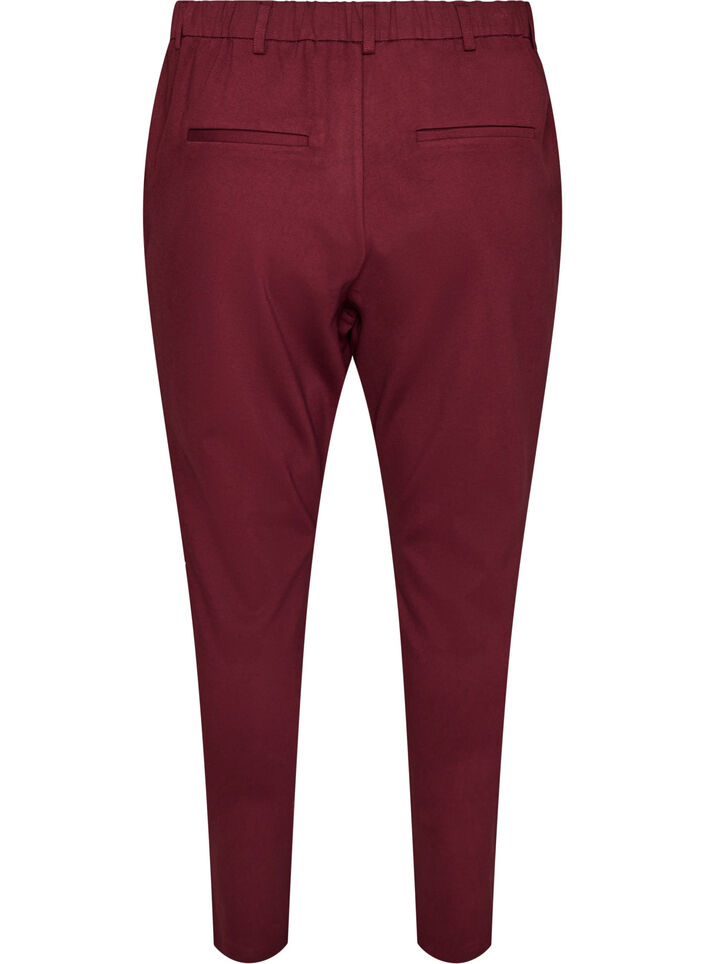 Kropatut Maddison-housut, Punainen, Packshot image number 1