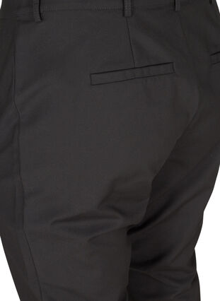 Klassiset nilkkapituiset housut , Black, Packshot image number 3