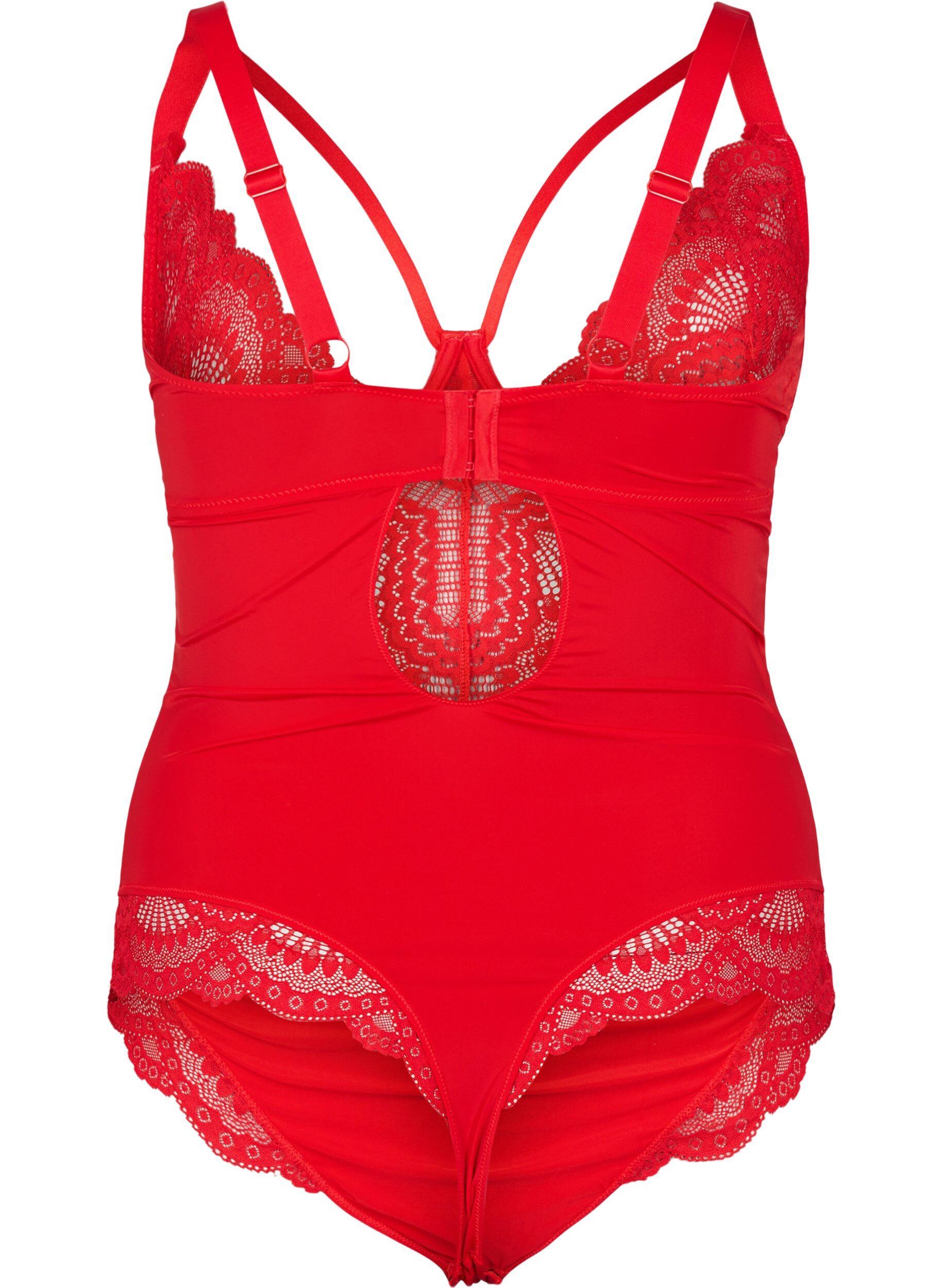 Zizzi Body, jossa on lanka- ja naruyksityiskohta, Salsa, Packshot image number 1