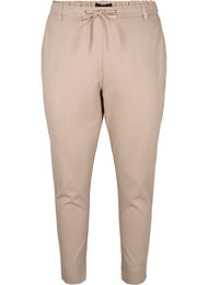 Cropped Maddison-housut, Beige