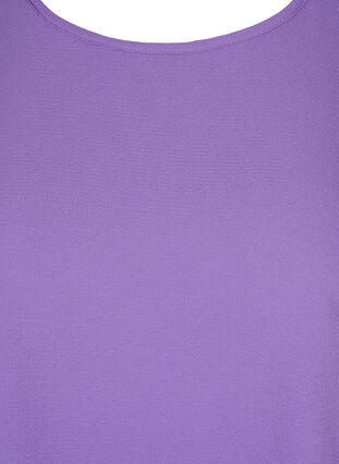 Pusero lyhyillä hihoilla ja pyöreällä pääntiellä, Deep Lavender, Packshot image number 2