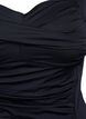 Tankini laskoksilla, Musta, Packshot image number 2