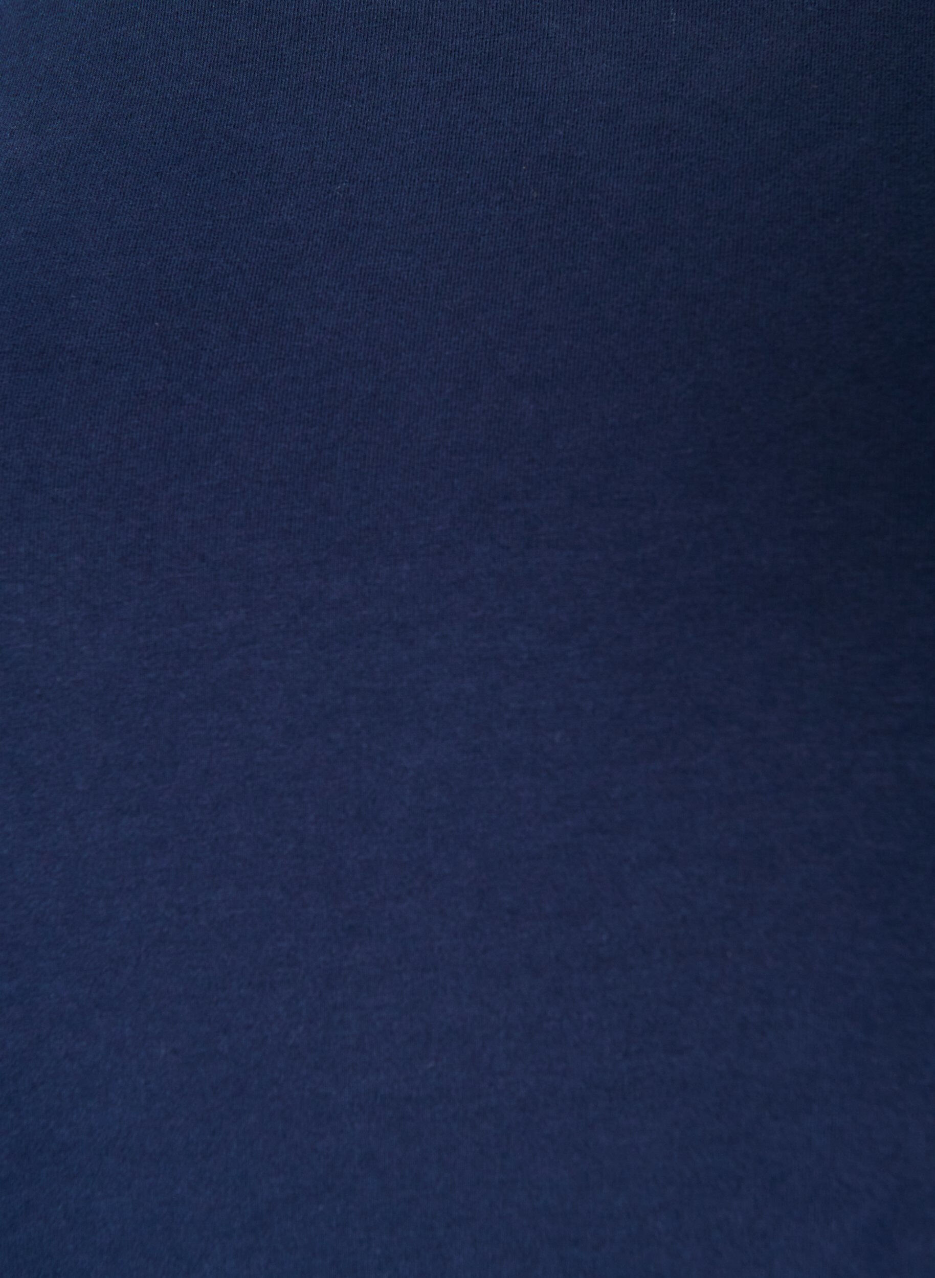 ZizziPerus jersey-paita, jossa pitk&auml;t hihat, Sininen, Packshot image number 2