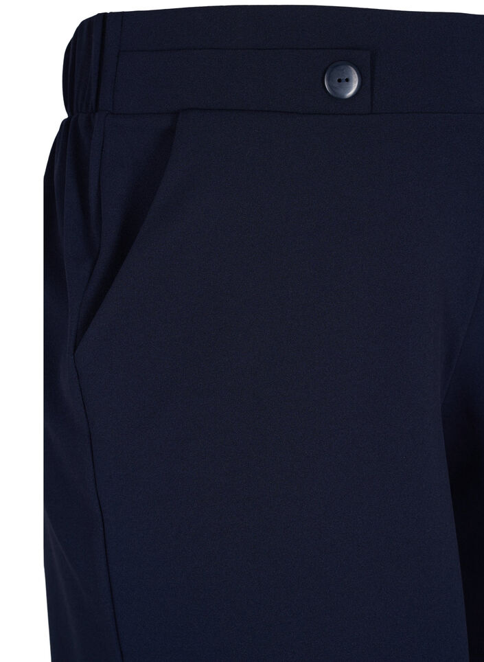 V&auml;lj&auml;t shortsit taskuilla, Sininen, Packshot image number 2