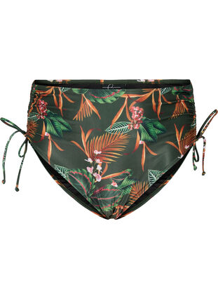 Painettu bikinien alaosat korkealla vyötäröllä, Boheme Palm Aop , Packshot image number 0