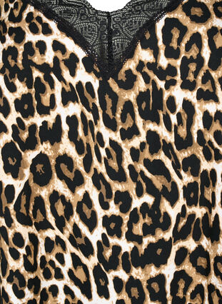 Viskoosinen pitsitoppi, Leopard, Packshot image number 2