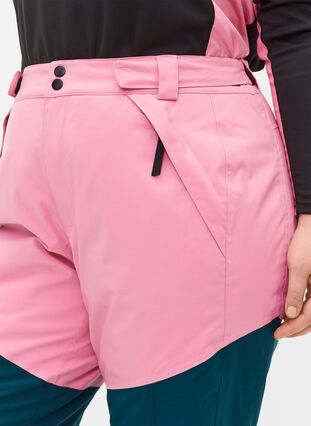 Taskulliset lasketteluhousut, Sea Pink Comb, Model image number 2