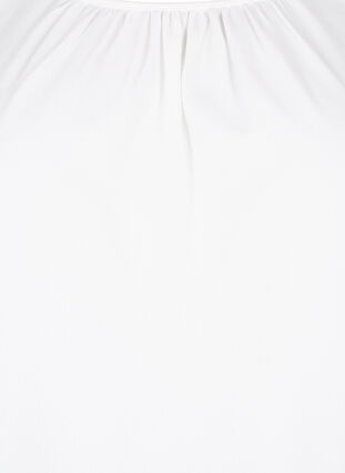 Pitkähihainen pusero virkatuilla yksityiskohdilla, Bright White, Packshot image number 2