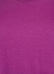 Lyhythihainen t-paita puuvillasekoitteessa, Violetti, Packshot image number 2
