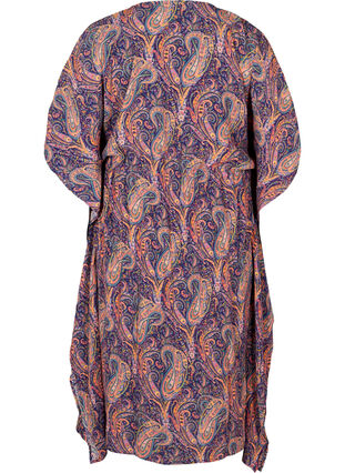 Viskoosista valmistettu kaftan-mekko paisley-kuosilla, Paisley AOP, Packshot image number 1