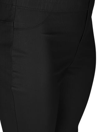 Pinnoitetut leggingssit, Black, Packshot image number 2