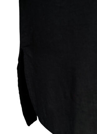 Pitkä paita lyhyillä hihoilla, Black, Packshot image number 3