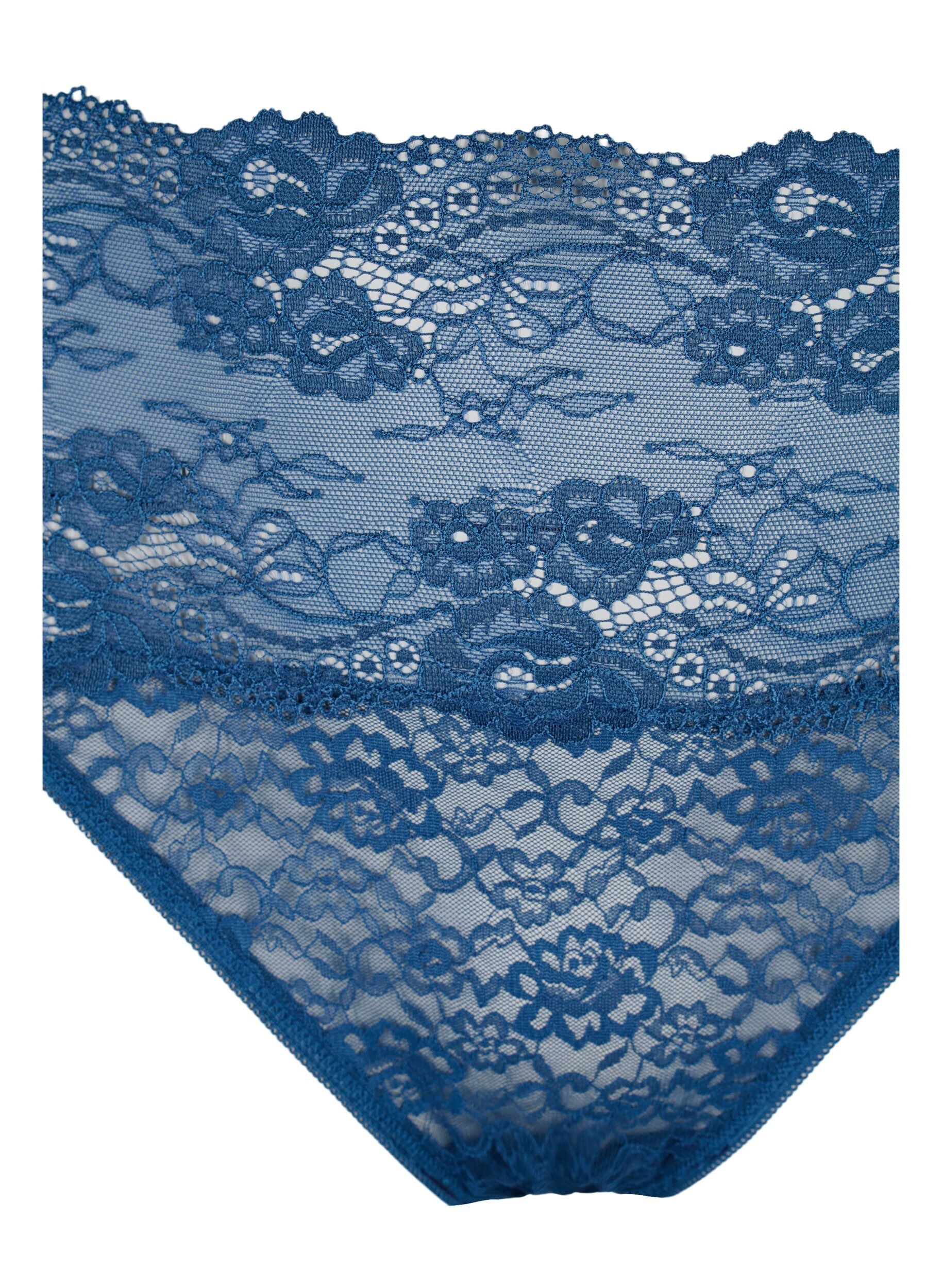 Zizzi 3 kpl pitsisi&auml; g-stringej&auml;, Mix assortments AW, Packshot image number 2