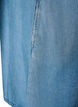 Lyocell-denimmekko napeilla ja lyhyill&auml; hihoilla, Sininen, Packshot image number 3
