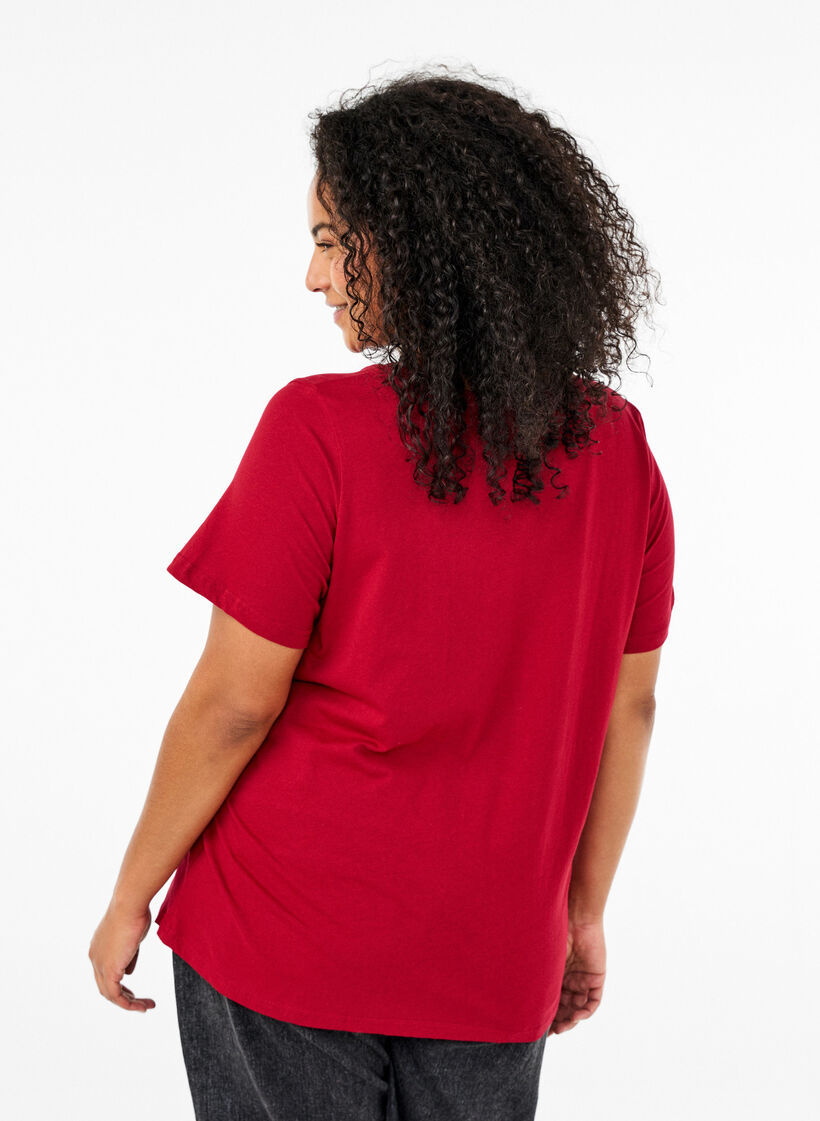 Jouluiset t-paidat 100 % puuvillaa, Tango R.w.Candy Cane, Model image number 1