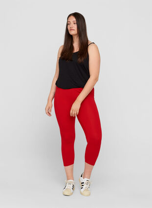 3/4 leggingsit, Tango Red, Model image number 0