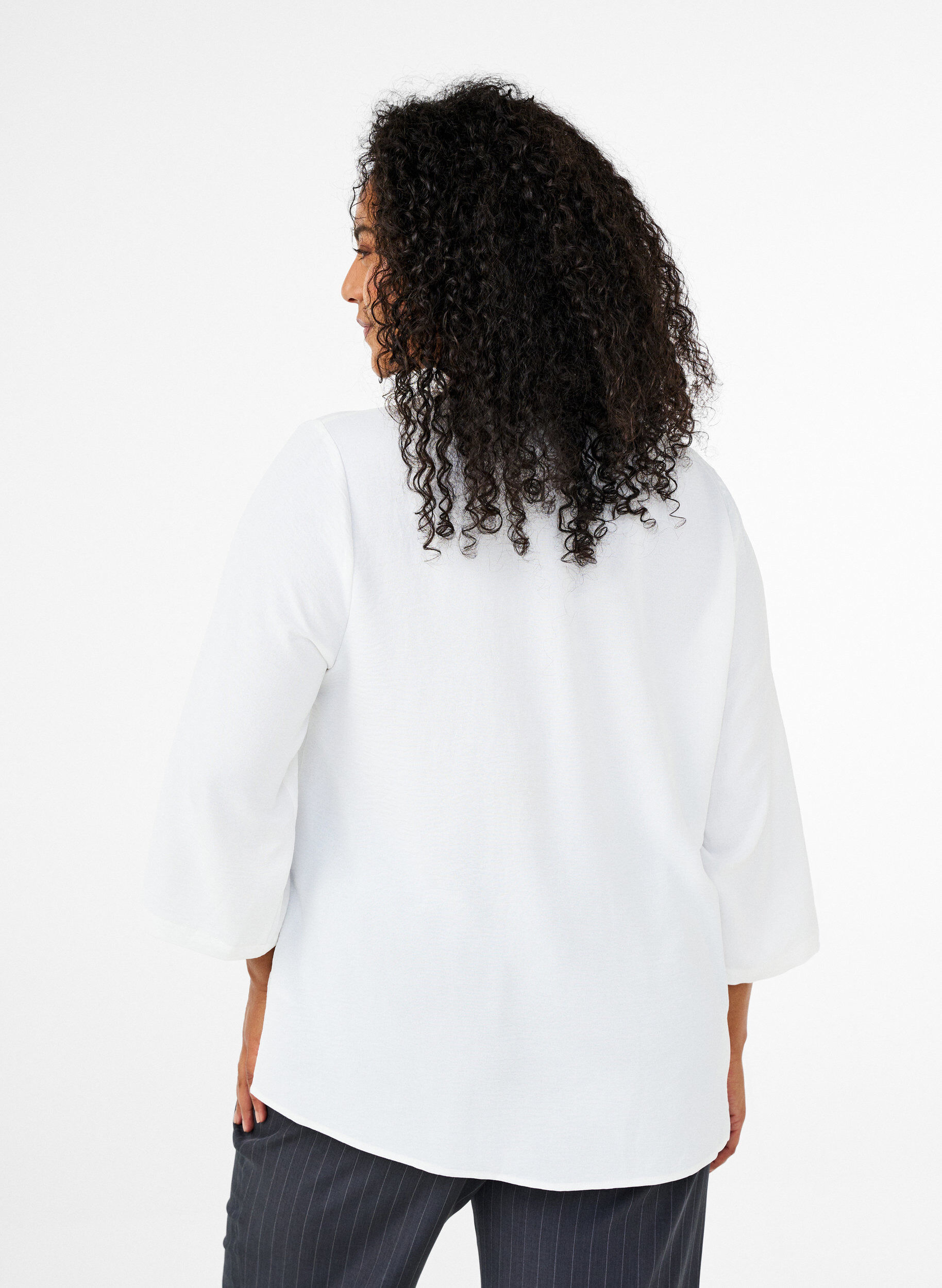 ZizziPusero 3/4-hihoilla, Vanilja, Model image number 2
