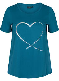 T-paita printillä, Blue Coral