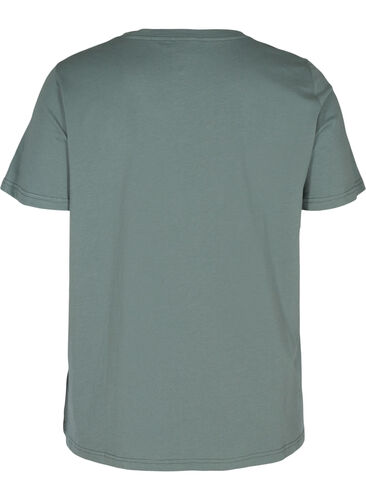 T-paita printillä, Balsam Green FEMME, Packshot image number 1