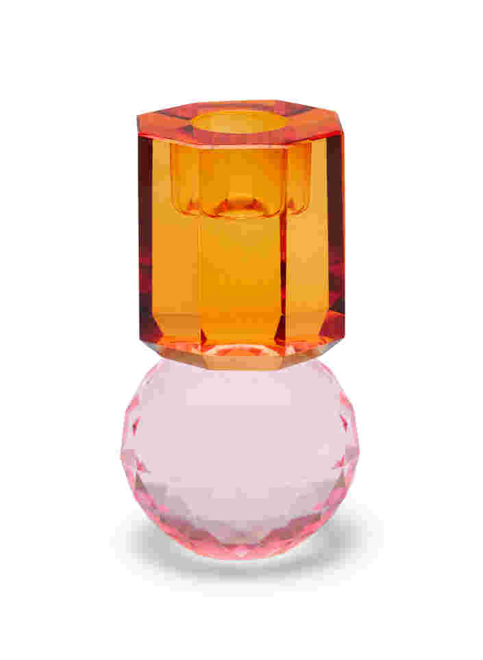 Kynttilänjalka kristallista, Pink/Rav, Packshot