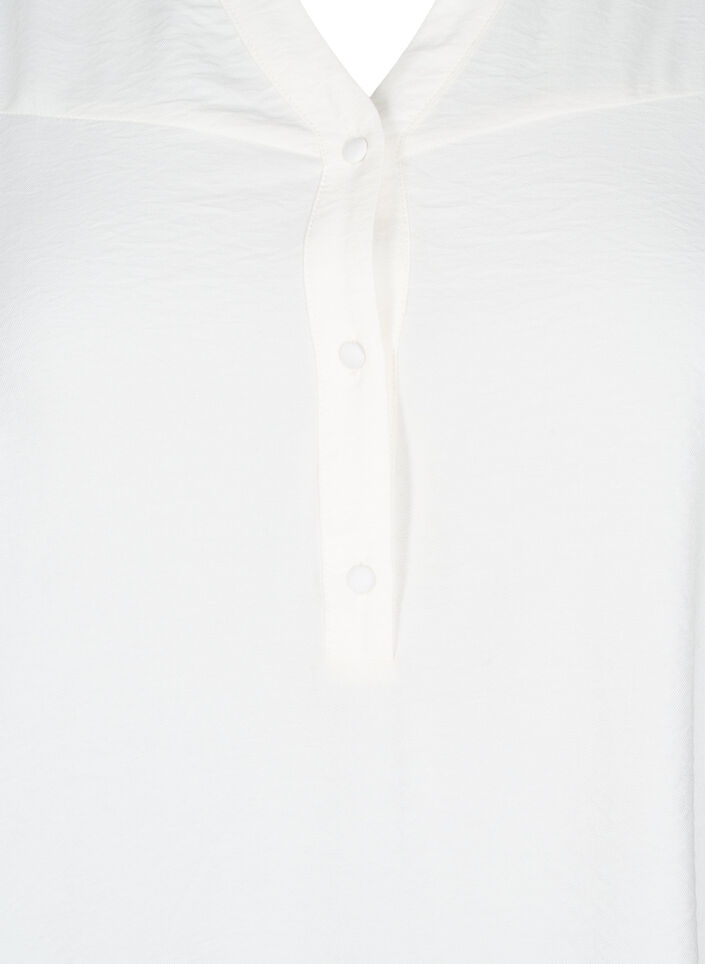 Pusero röyhelökauluksella, Valkoinen, Packshot image number 2