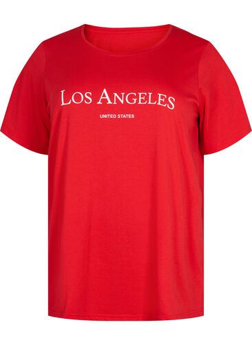 FLASH - T-paita kuvalla, High Risk Red, Packshot image number 0