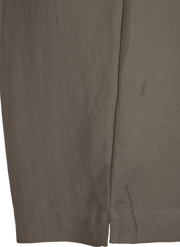 Väljät shortsit viskoosista, Chocolate Chip, Packshot image number 3