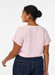 Lyhythihainen t-paita puuvillasekoitteesta, Vaaleanpunainen, Model image number 2