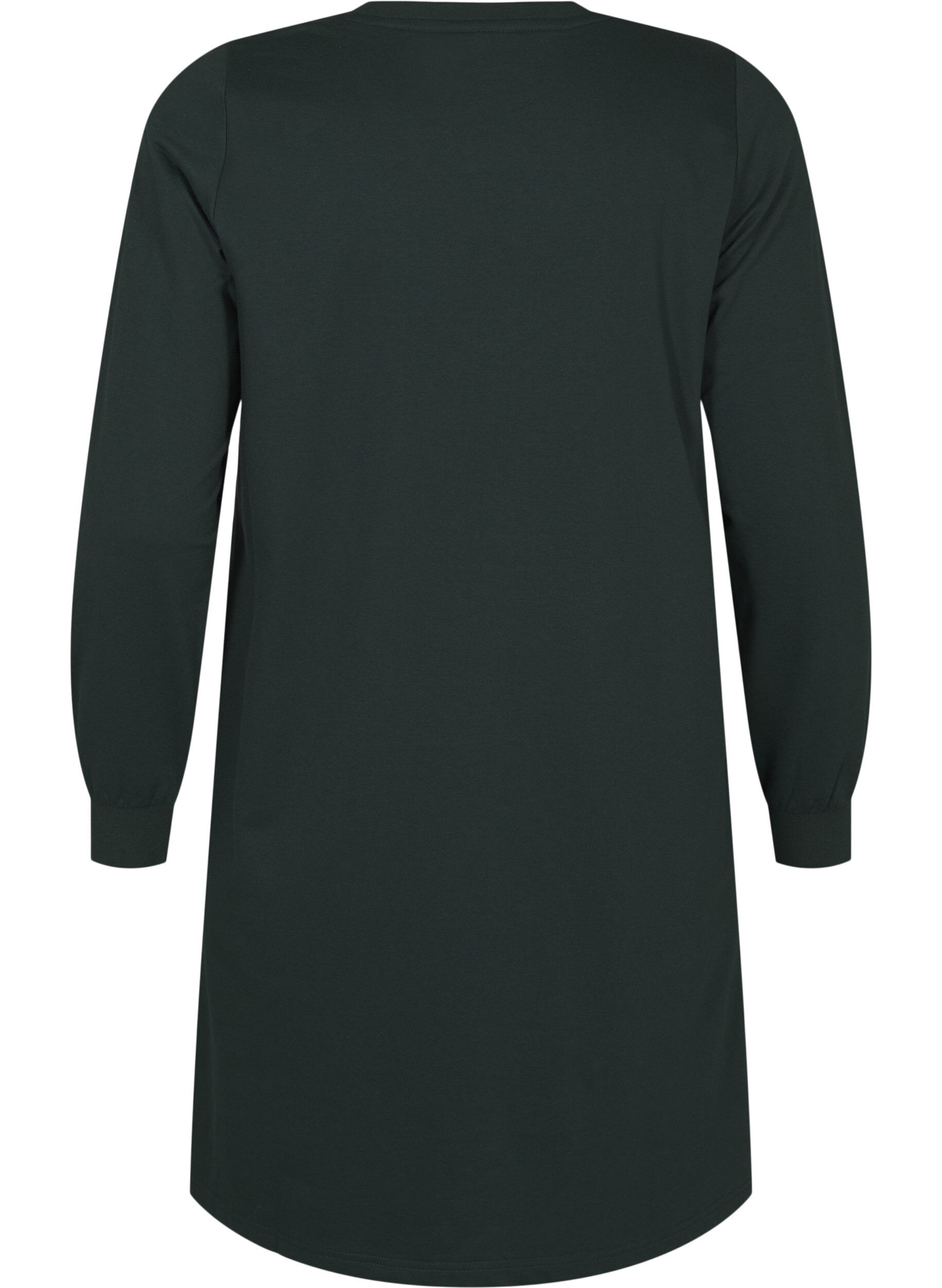 Zizzi Lyhyt collegemekko pitsisell&auml; yksityiskohdalla, Scarab, Packshot image number 1