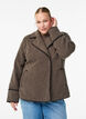 Teddytakki kontrastiyksityiskohdilla, Ruskea, Model image number 0