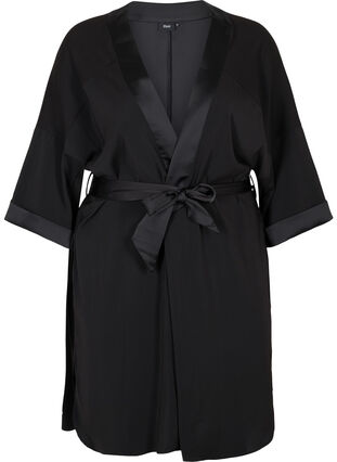 Kimono nauhalla , Black, Packshot image number 0